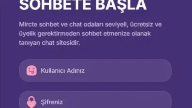 Mircte Sohbet Odalari